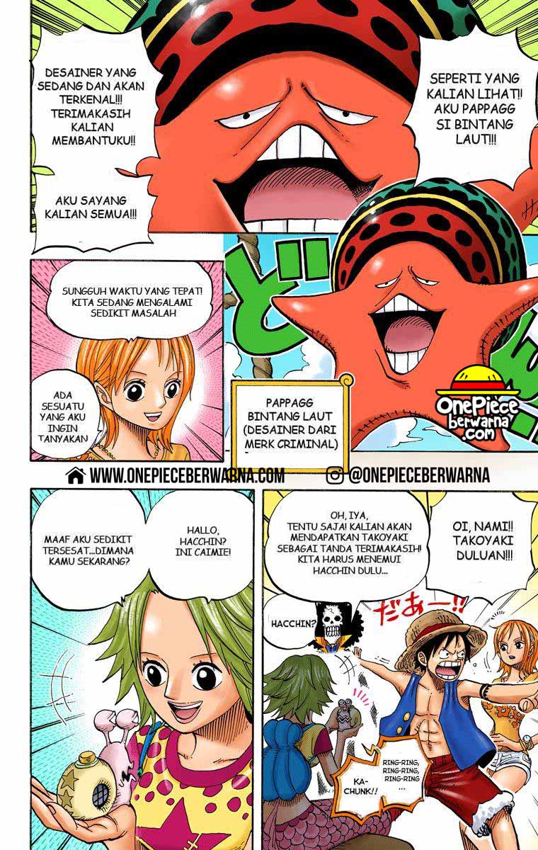 One Piece Berwarna Chapter 491